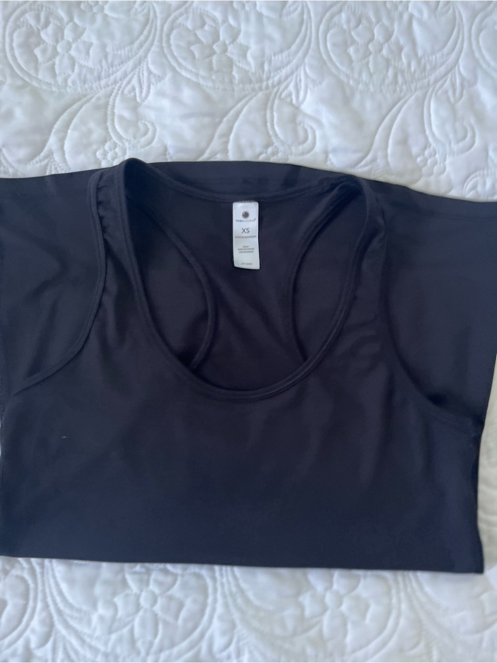 Yogalicious Black Racerback Tank Top Size XS - Picture 9 of 10